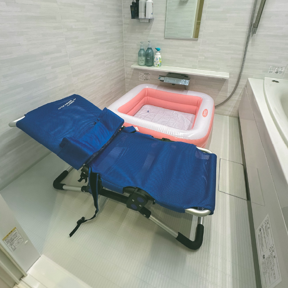 入浴介助の様子